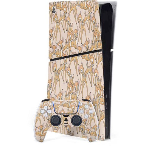 Disney Bambi Character Pattern PlayStation PS5 Skins