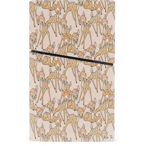 Disney Bambi Character Pattern PS5 Slim Digital Edition Console Skin