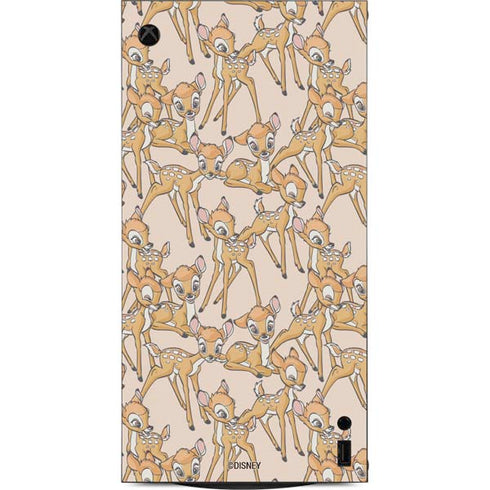 Disney Bambi Character Pattern XBox Series X Digital Edition Console Skin