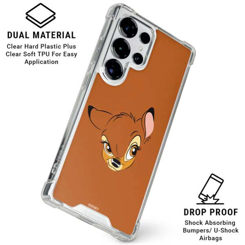 Disney Bambi Portrait Galaxy S25 Ultra Clear Case