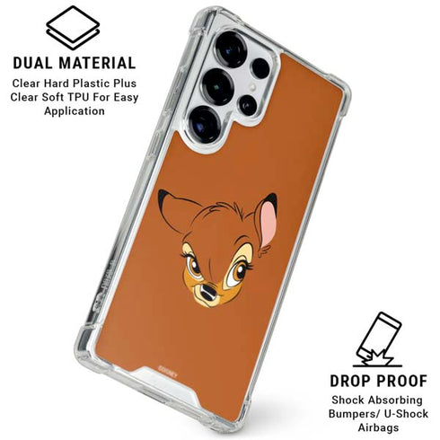Disney Bambi Portrait Galaxy S26 Ultra Clear Case