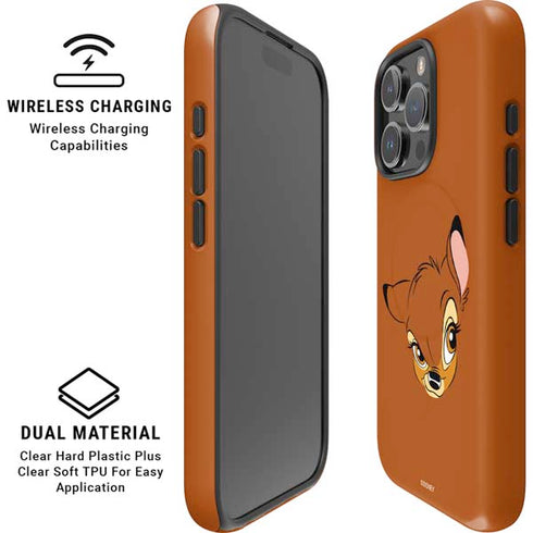 Disney Bambi Portrait iPhone 16 Pro Magsafe Impact Case