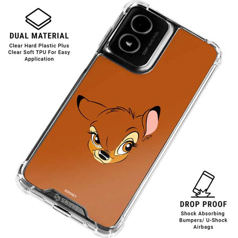 Disney Bambi Portrait Moto G Power 5G (2024) Clear Case
