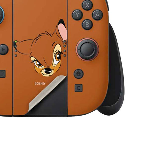 Disney Bambi Portrait Nintendo Switch 2 (2025) Joy-Con Controller Skin