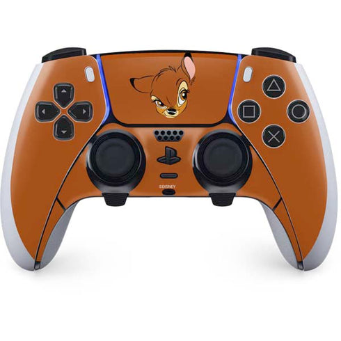 Disney Bambi Portrait PS5 DualSense Edge Pro Controller Skin