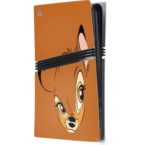 Disney Bambi Portrait PS5 Pro Console Skin