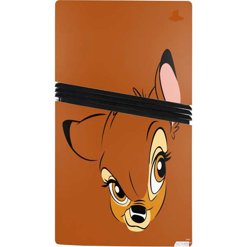 Disney Bambi Portrait PS5 Pro Console Skin