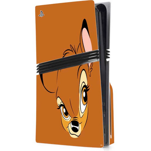 Disney Bambi Portrait PS5 Pro Disk Console Skin