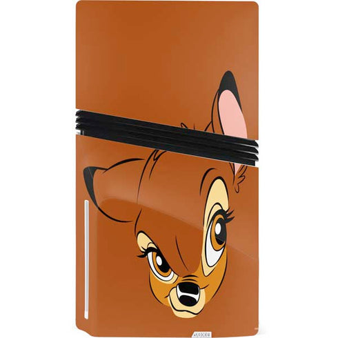 Disney Bambi Portrait PS5 Pro Disk Console Skin