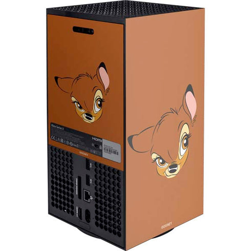 Disney Bambi Portrait XBox Series X Digital Edition Console Skin