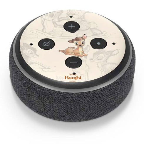 Disney Bambi Sketched Portrait Amazon Echo Dot Skin