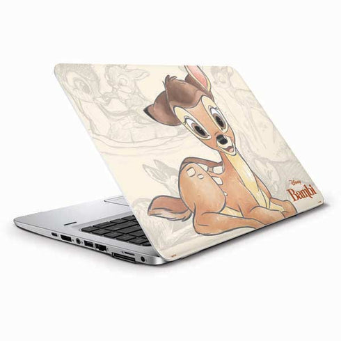 Disney Bambi Sketched Portrait HP Elitebook Skin