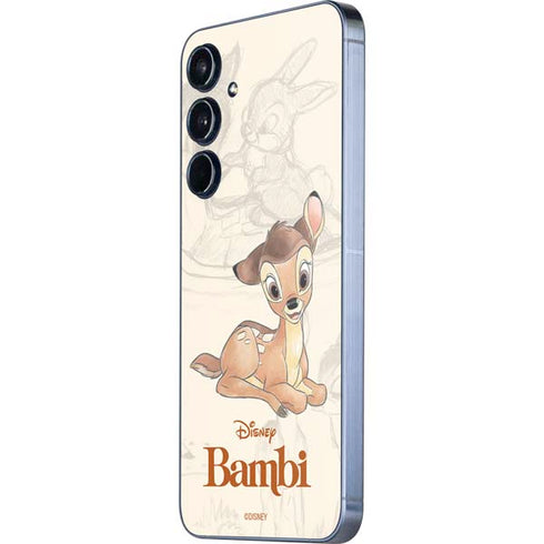 Disney Bambi Sketched Portrait Galaxy A35 5G Skin