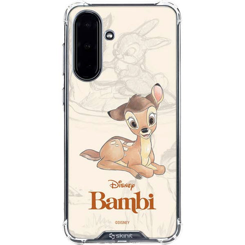 Disney Bambi Sketched Portrait Galaxy A36 5G Clear Case