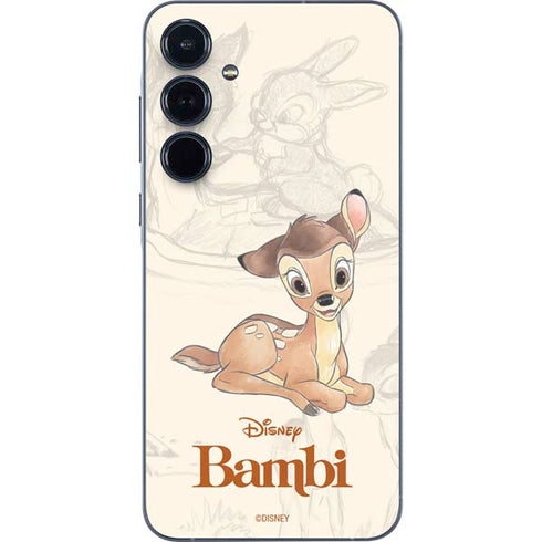 Disney Bambi Sketched Portrait Galaxy A55 5G Skin