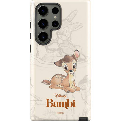 Disney Bambi Sketched Portrait Galaxy S23 Ultra Pro Case