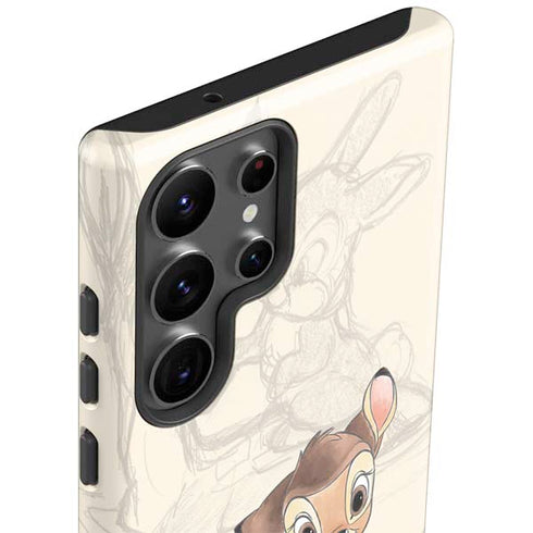 Disney Bambi Sketched Portrait Galaxy S23 Ultra Pro Case