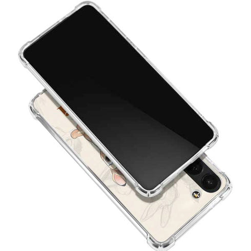 Disney Bambi Sketched Portrait Galaxy S24 FE Clear Case