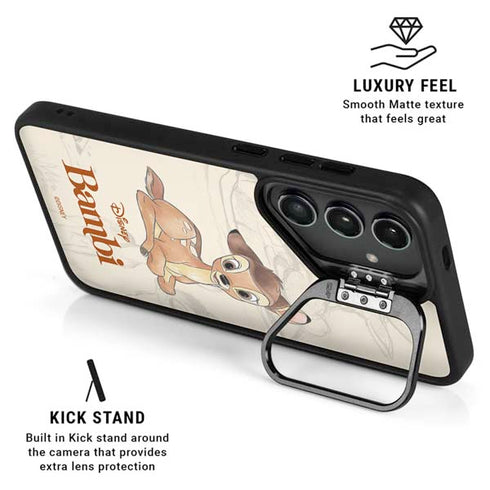 Disney Bambi Sketched Portrait Galaxy S24 FE Kickstand Case
