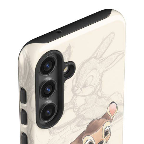 Disney Bambi Sketched Portrait Galaxy S25 Impact Case