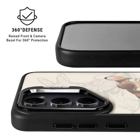 Disney Bambi Sketched Portrait Galaxy S25 Kickstand Case