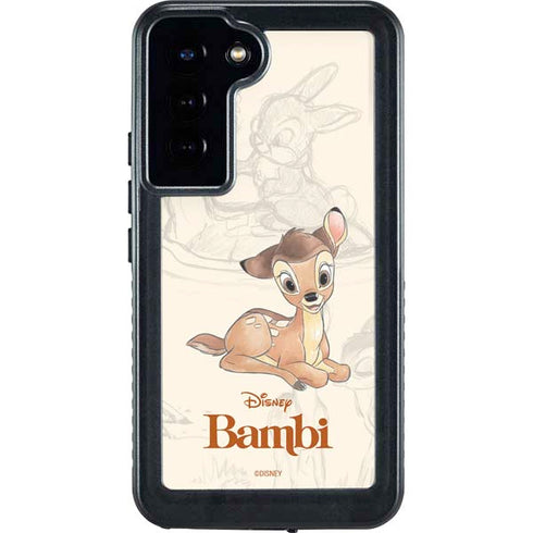 Disney Bambi Sketched Portrait Galaxy S24 Plus Waterproof Case