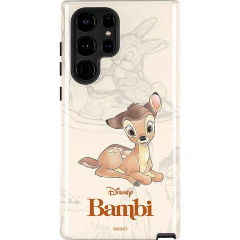 Disney Bambi Sketched Portrait Galaxy S25 Ultra Impact Case