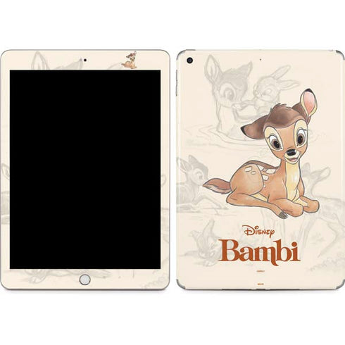 Disney Bambi Sketched Portrait Apple iPad Skin