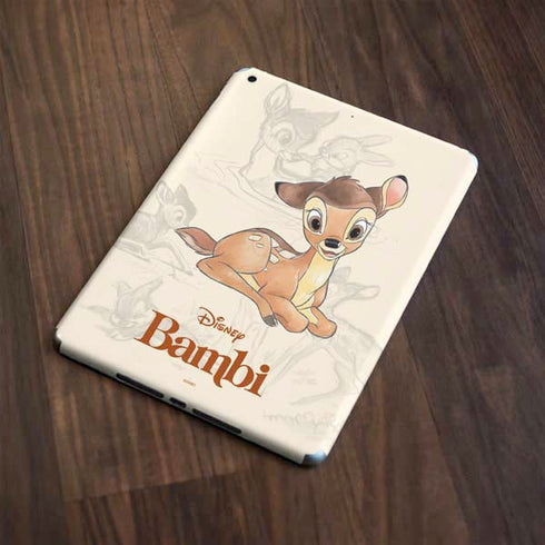 Disney Bambi Sketched Portrait Apple iPad Skin