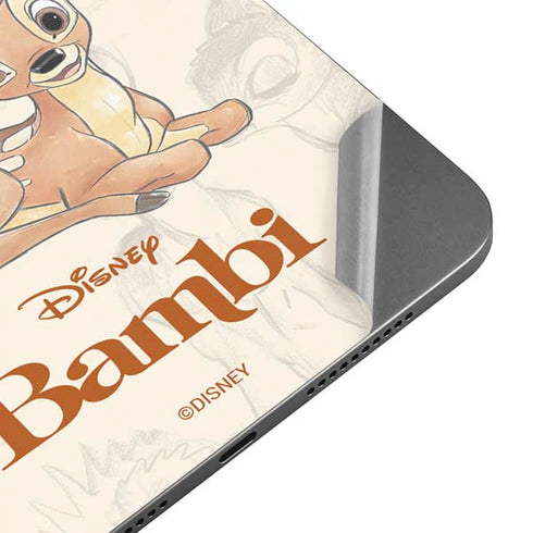 Disney Bambi Sketched Portrait Apple iPad Mini Skin