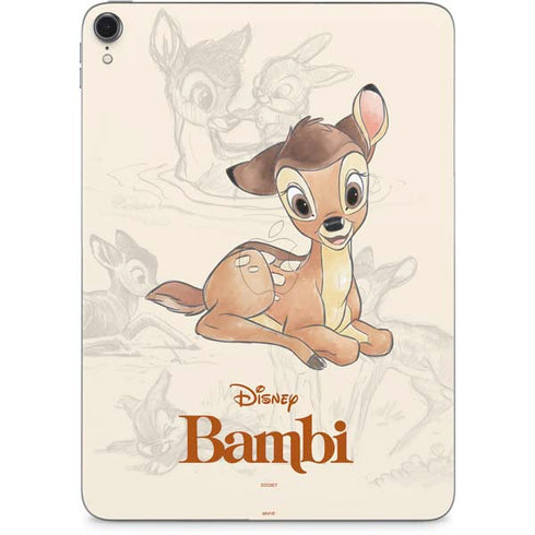 Disney Bambi Sketched Portrait Apple iPad Pro Skin