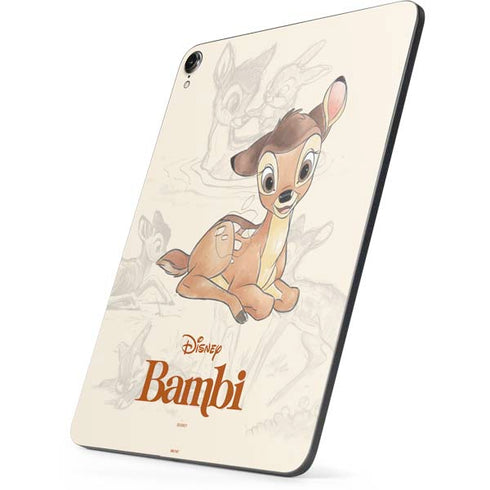 Disney Bambi Sketched Portrait Apple iPad Pro Skin