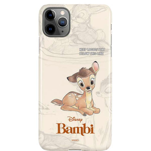 Disney Bambi Sketched Portrait iPhone Cases