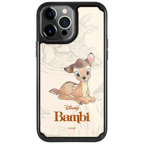 Disney Bambi Sketched Portrait iPhone Cases