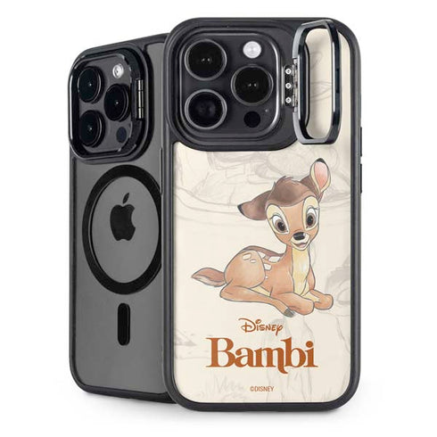 Disney Bambi Sketched Portrait iPhone 13 Pro Kickstand Case