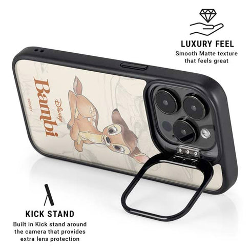 Disney Bambi Sketched Portrait iPhone 13 Pro Kickstand Case