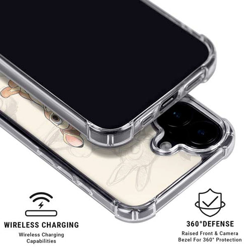 Disney Bambi Sketched Portrait iPhone 16 MagSafe Case