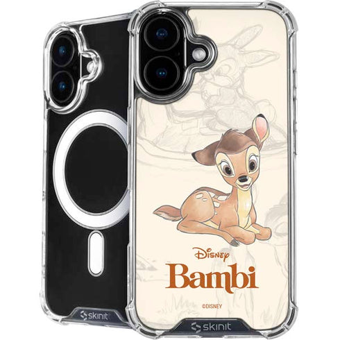 Disney Bambi Sketched Portrait iPhone 16 Plus MagSafe Case