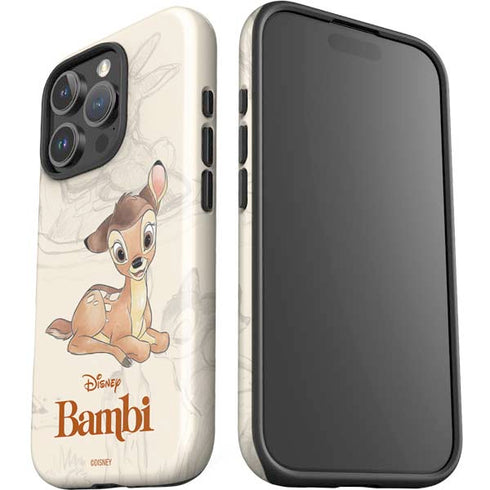 Disney Bambi Sketched Portrait iPhone 16 Pro Impact Case