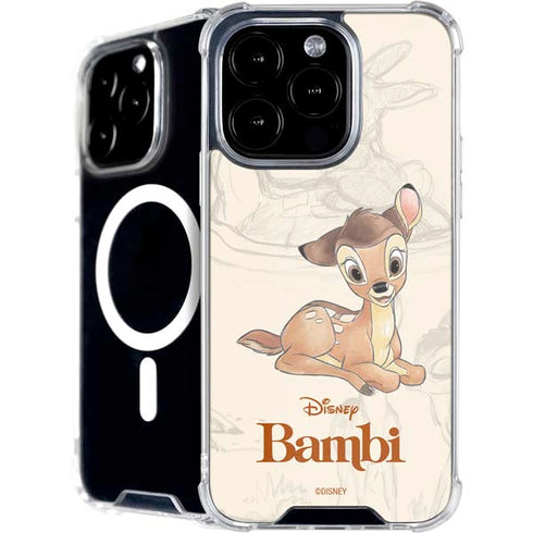 Disney Bambi Sketched Portrait iPhone 16 Pro MagSafe Case