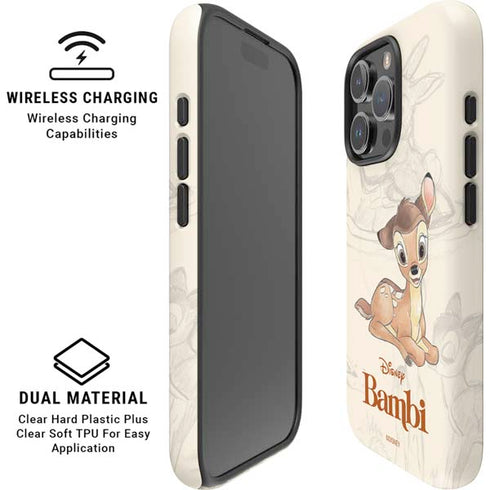 Disney Bambi Sketched Portrait iPhone 16 Pro Magsafe Impact Case