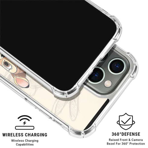 Disney Bambi Sketched Portrait iPhone 16 Pro Max Clear Case