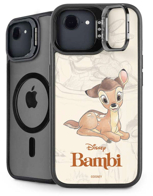 Disney Bambi Sketched Portrait iPhone 16e Kickstand Case