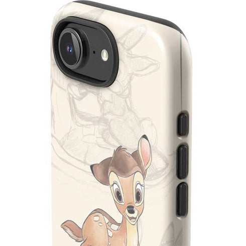 Disney Bambi Sketched Portrait iPhone 16e Impact Case
