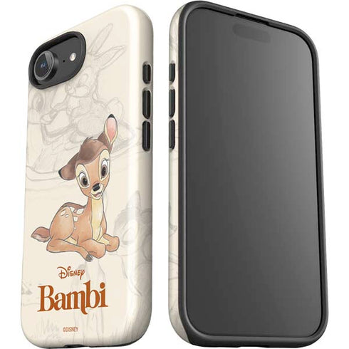 Disney Bambi Sketched Portrait iPhone 16e Impact Case