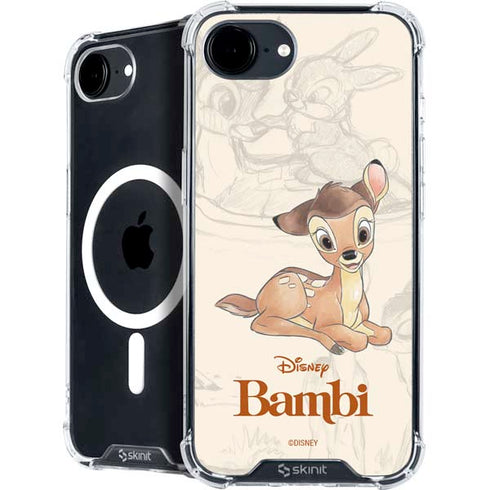 Disney Bambi Sketched Portrait iPhone 16e MagSafe Case