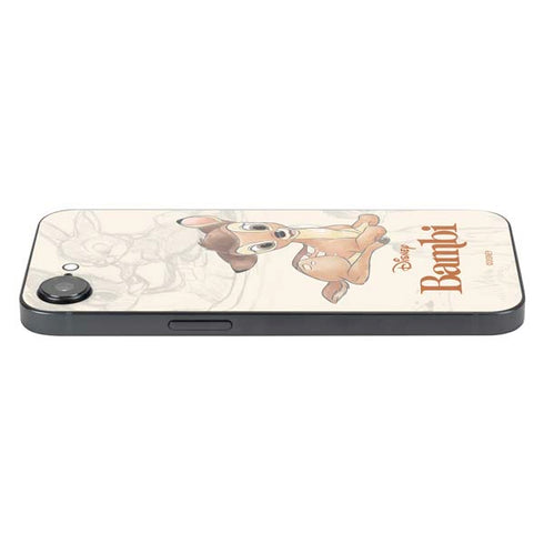 Disney Bambi Sketched Portrait iPhone 16e Skin
