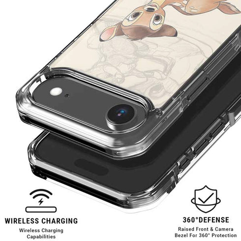 Disney Bambi Sketched Portrait iPhone 17 Air Clear Case