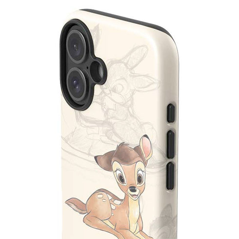 Disney Bambi Sketched Portrait iPhone 17 Impact Case
