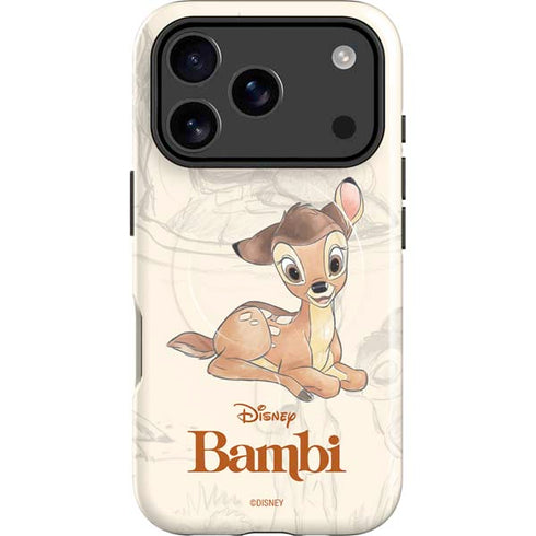 Disney Bambi Sketched Portrait iPhone 17 Pro Magsafe Impact Case
